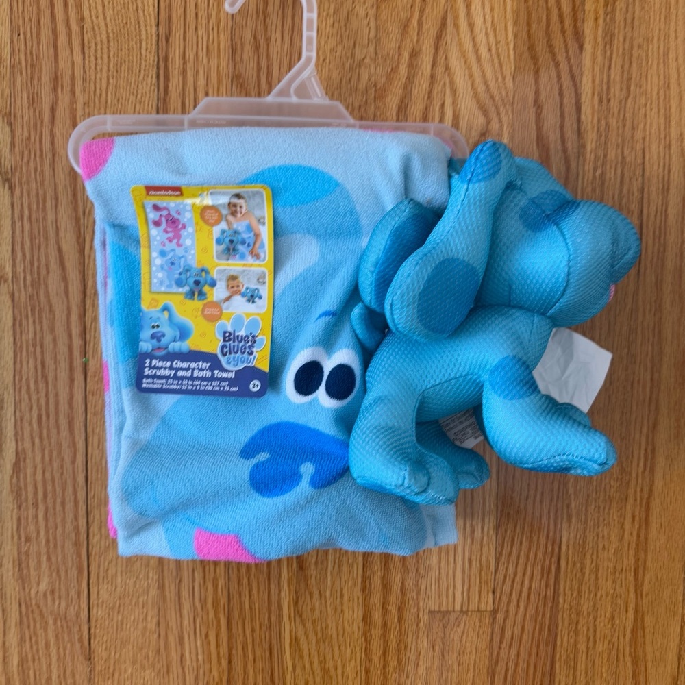Blue's Clues Towel and Plush Set